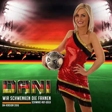 Wir schwenken die Fahnen (Schwarz, Rot, Gold) - Em Version 2016