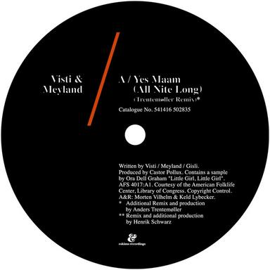 Yes Maam (All Nite Long) - Original Mix