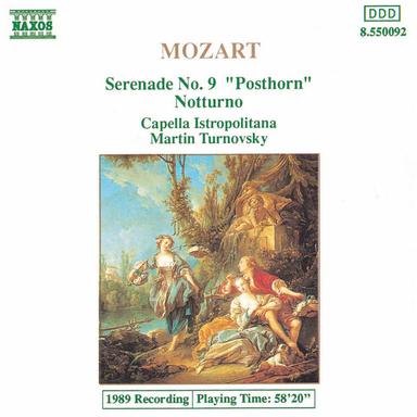 Serenade No. 9 in D Major, K. 320, "Posthorn": Andantino