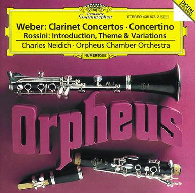 Introduction, Theme and Variations for Clarinet and Orchestra in E flat major - Cadenza: Charles Neidich: Var.III